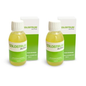 2x Colostrum Alpha - Colostrum Bovinum w płynie 125ml. Oszczędzasz 30zł