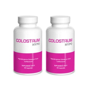2x Colostrum Hypo - Colostrum kozie 45 kapsułek. Oszczędzasz 30zł
