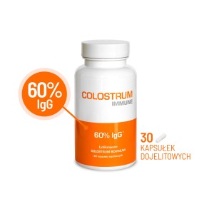 Colostrum Immune 60% IgG - 30 kapsułek dojelitowych