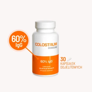Colostrum Immune 60% IgG - біологічно активна добавка - кишковорозчинні капсули, 60 шт.