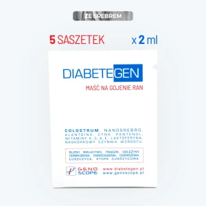 DIABETEGEN ZE SREBREM - kuracja 5-dniowa 10ml
